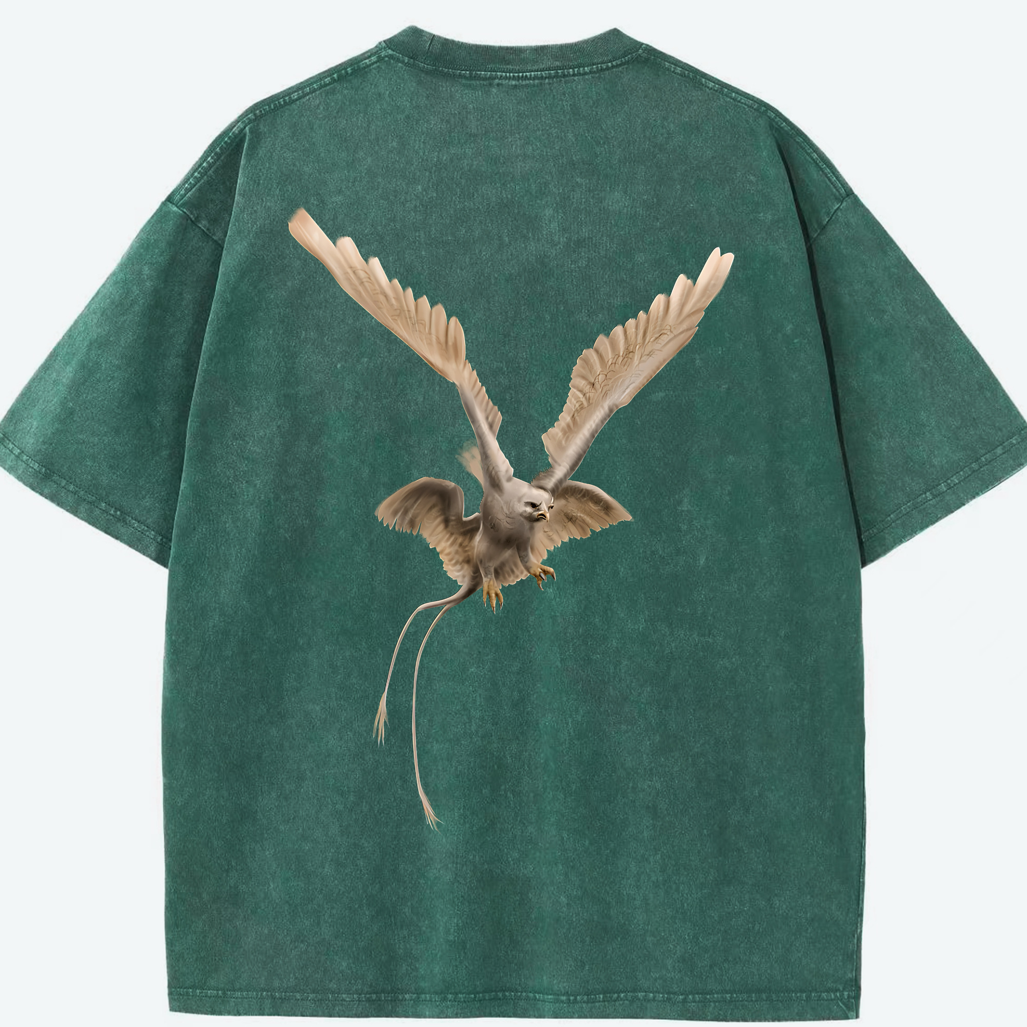 （画像用） Harry Potter ハリー・ポッターシリーズ 綿100% ヴィンテージ風 半袖Tシャツ（背面プリント）